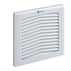 Вентиляционная решётка с фильтром 291x291 мм IP54 EKF PROxima EXF433