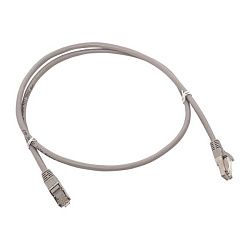 Патч-корд TERACOM PRO Cat.5E экран. FTP LSZH серый (2,0м) TRP-5EFTP-LSH-2M-GY