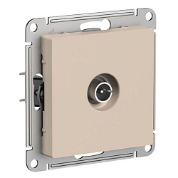 Розетка оконечная TV AtlasDesign 1дБ механизм песочн. SE ATN001291 1712785