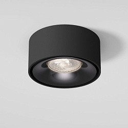 Светильник встраиваемый светодиодный Glam черный 25095/LED Elektrostandard a065710