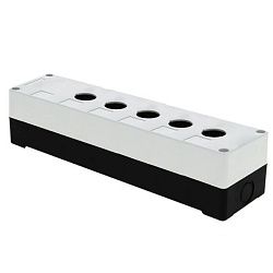 КП105 пластиковый 5 кнопок белый EKF cpb-105-w