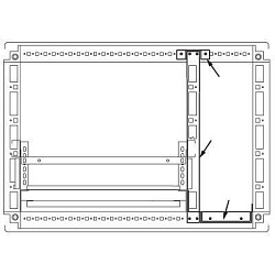 Комплект для созд. кабельного отсека для шкафов CQE 2000х500 DKC R5PFI2050 R5PFI2050