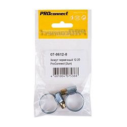 Хомут червячный 12-20-0,7 мм, (упак. 2 шт)  PROconnect 07-0612-8