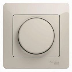 Светорегулятор (диммер) Glossa LED RC 630Вт/В.А в сборе молоч. SchE GSL000937 520115