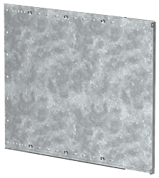 FORMAT Перегородка секционирования вертикальная для вертикального шинного отсека 500х600мм в шкаф глубиной 1000мм IEK FO-00-SWVB-050-060