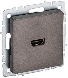 BRITE Розетка HDMI РHDMI-0-БрТБ темная бронза IEK BR-H10-K45
