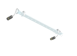 Светильник L-line А 0,5/9/Д/G/01/IKVII-12/33-38DC IP66 монохром зеленый LEDEL 800073