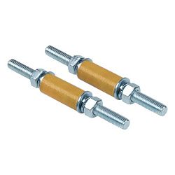 Втулочный изолятор Д=40 мм со шпилькой и крепежом (2 шт) EKF PROxima BSS40FA