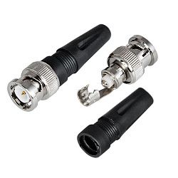 Разъем BNC штекер под винт с колпачком PROconnect 05-3071-4