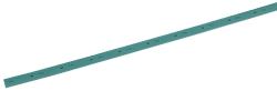 Трубка термоусадочная ТТУ нг-LS 2/1 зеленая (1м) IEK UDRS-D2-1-K06