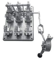 Разъединитель РПС-2 250А правый привод без ППН EKF rps-250