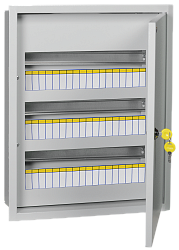 TITAN 3 Корпус металлический ЩРв-54 (540х440х120мм) IP31 IEK MKM14-V-54-30-T