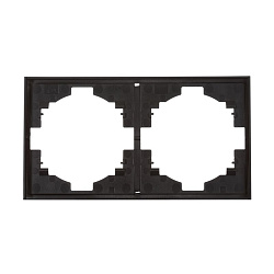 Рамка STRONG 2-постовая антрацит KRANZ KR-78-0752-5