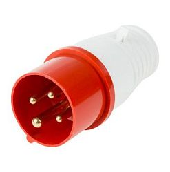 Вилка переносная 014 3Р+РЕ, 16А, 415В IP44 0908-0003