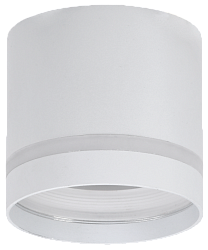 LIGHTING Светильник 4016 накладной потолочный под лампу GX53 белый IEK LT-UPB0-4016-GX53-1-K01