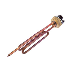 Нагревательный элемент для бойлера ТЭН RCT 1,5 кВт, фланец 42 мм, термостат 15 A REXANT 70-0354