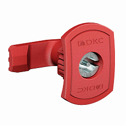 Замок для корпусов ST CE двойная бородка 3мм красн. DKC R5CE206 R5CE206