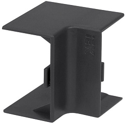 ELECOR Угол внутренний КМВ 100х60 черный (2шт/компл) IEK EL-KK10D-V-100-060-K02