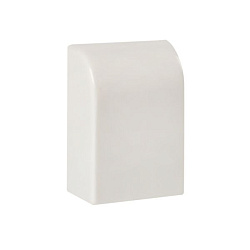 Заглушка (16х16) (4 шт) белая EKF-Plast ecw-16-16x4