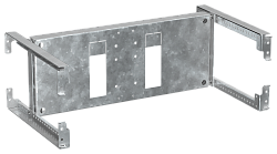 FORMAT Комплект горизонтальной установки ARMAT MCCB типоразмер G втычного исполнения 3/4P 200х600мм IEK FO-00-GVT-020-060