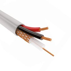 Кабель КВТ-В-2+2x0,50 мм², белый, 200 м, СМАРТКИП C-218-1