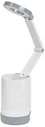 LIGHTING Светильник светодиодный настольный 2012 5Вт пантограф с карманом белый IEK LDNL3-2012-1-VV-5-K01
