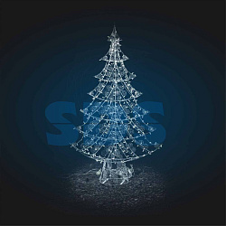 Декоративная 3D фигура Ажурная елка 250 см 501-431