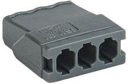 Строительно-монтажная клемма СМК 772-243 компактная с пастой IEK UKZ31-243-001