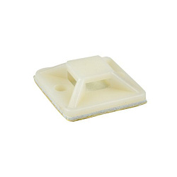 Площадка самоклеящаяся (20х20мм.) белая (100шт.) EKF plc-20x20