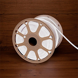 Гибкий неон SMD 8х16мм, 120 LED/м БЕЛЫЙ, односторонний, 24В, бухта 50м NEON-NIGHT 131-125