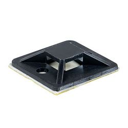 Площадка самоклеящаяся (40х40мм.) черная (100шт.) EKF plc-40x40-b