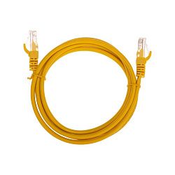 Патч-корд U/UTP, CAT 5e, RJ45-RJ45, 26AWG, LSZH, желтый, 1,5м REXANT 02-0105-105