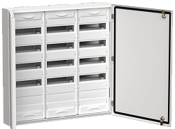 TITAN 5 Корпус металлический ЩРн-180 (3х60) 835х830х140мм IP54 белый (две двери) IEK TI5-50-N-3X060-54