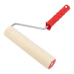 Валик велюр, ворс 5 мм, ширина ролика 240 мм, Ø 42 мм, бюгель 8 мм серия «Мастер» REXANT 89-0008