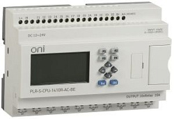 Логическое реле PLR-S. CPU1410(R) 220В AC с экраном ONI PLR-S-CPU-1410R-AC-BE