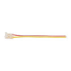 Коннектор WOLTA WLS-3PIN-CCT-SMD-10MM-1 выводной для ленты SMD CCT шириной 10мм, провод 10см. Цена за 1 шт., мин. кратность 3 шт. WLS-3PIN-CCT-SMD-10MM-1