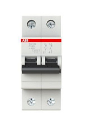 Автоматический выключатель SH202-C63, 2P, 63А, хар-ка C, 6kA 2CDS212001R0634