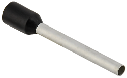 Наконечник НШВИ 1,5-18 черный (20шт/упак) IEK UGN11-D15-018-020