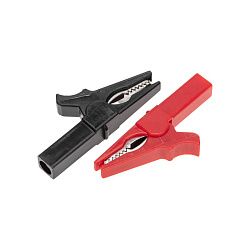 Зажим «Крокодил» для тестера 15А, 53мм, гнездо Banana REXANT 16-0033