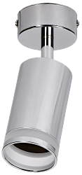 LIGHTING Светильник 4006 накладной настено-потолочный под лампу GU10 хром IEK LT-USB0-4006-GU10-1-K23