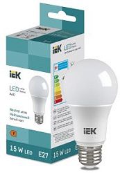 Лампа светодиодная Груша A60 15 Вт 1500lm 4000K E27 IEK (ЭФ) LL-I-A60-15-230-40-E27
