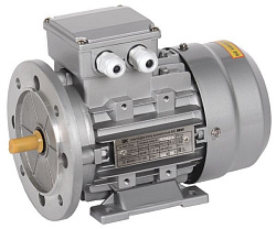 Электродвигатель асинхронный трехфазный АИС 56А4 380В 0,06кВт 1500об/мин 2081 DRIVE IEK AIS056-A4-000-1-1520