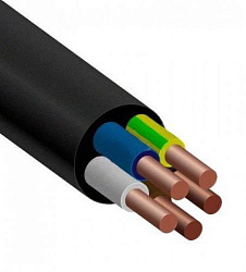 Кабель ВВГнг(А)-LS 5х6 ОК (N PE) 0.66кВ (м) Агрокабель 10021 1462374