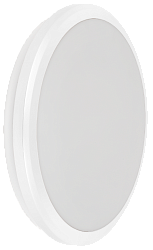 Светильник светодиодный ДПБ 3003 18Вт IP54 4000K круг белый IEK LDPB0-3003-18-4000-K01