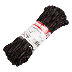 Шнур с сердечником 7 мм 20 м черный REXANT 77-1721-1