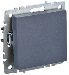 BRITE Выключатель 1-клавишный 10А ВС10-1-0-БрМ маренго IEK BR-V10-0-10-K35