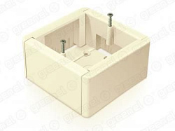 Коробка установочная универсальная 88х88х44мм СЛ.КОСТЬ(50шт) GE40231-02