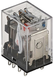 Реле РЭК78/4(MY4) с индикацией 3А 12В DC IEK 