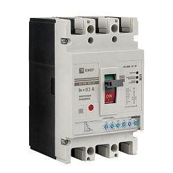 ВА-99М 100/63А 3P 50кА с электронным расцепителем EKF mccb99-100-63me