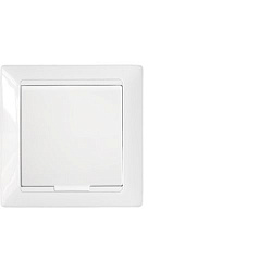 Розетка штепсельная с заземляющим контактом со шторками для скрытой установки РС16-364 2935BY